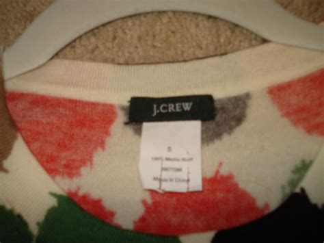 how to spot fake j crew clothing|j crew vintage labels.